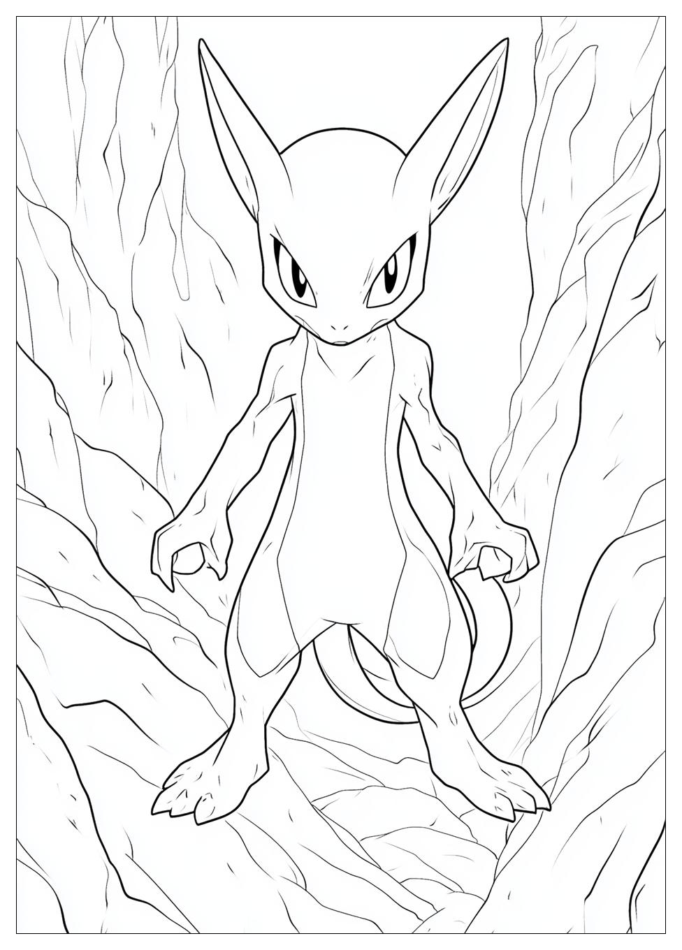 Kolorowanki Do Druku Mewtwo 16