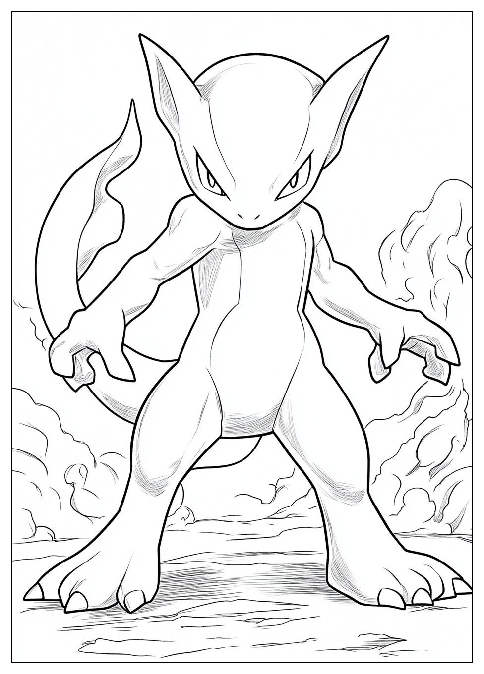 Kolorowanki Do Druku Mewtwo 19