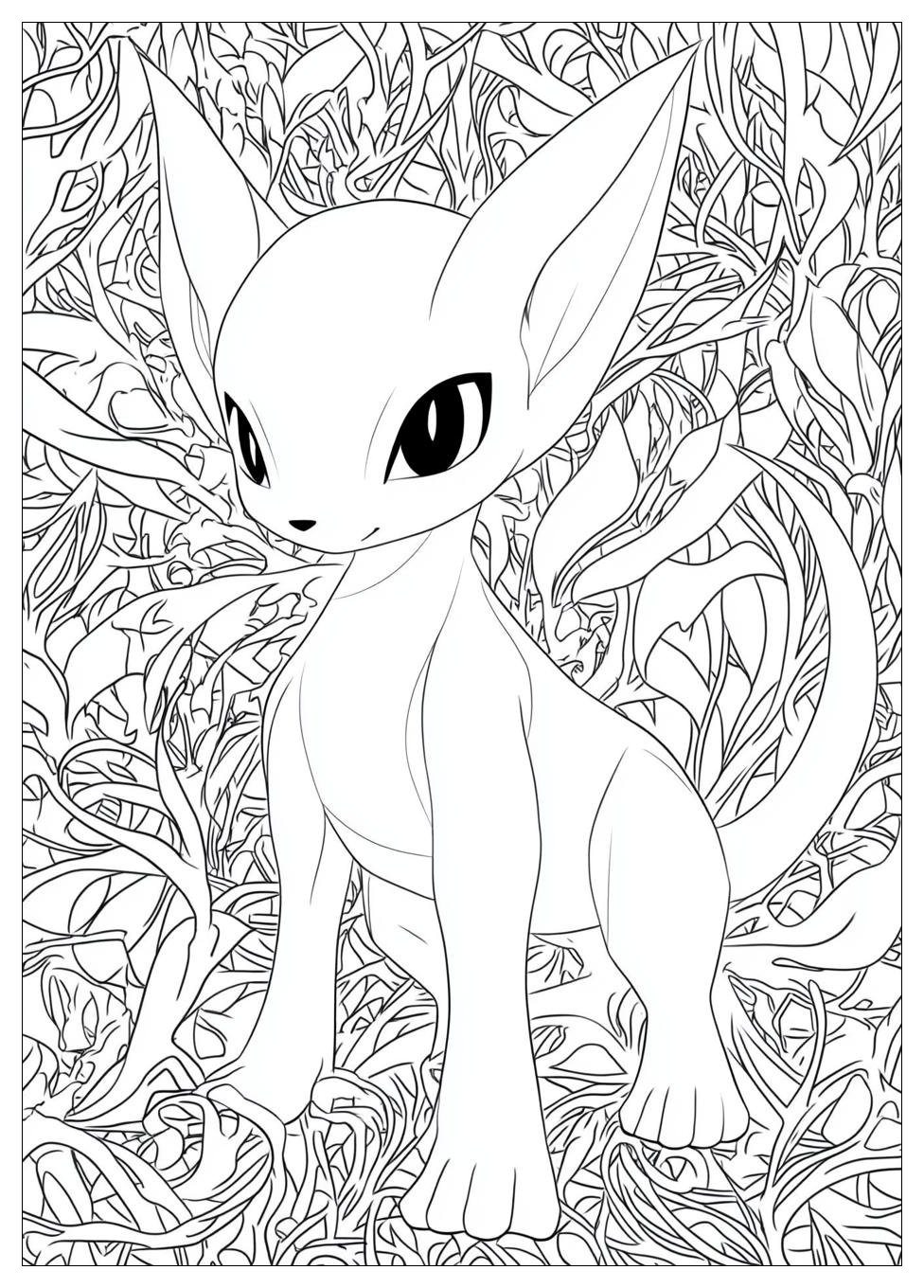 Kolorowanki Do Druku Mewtwo 21