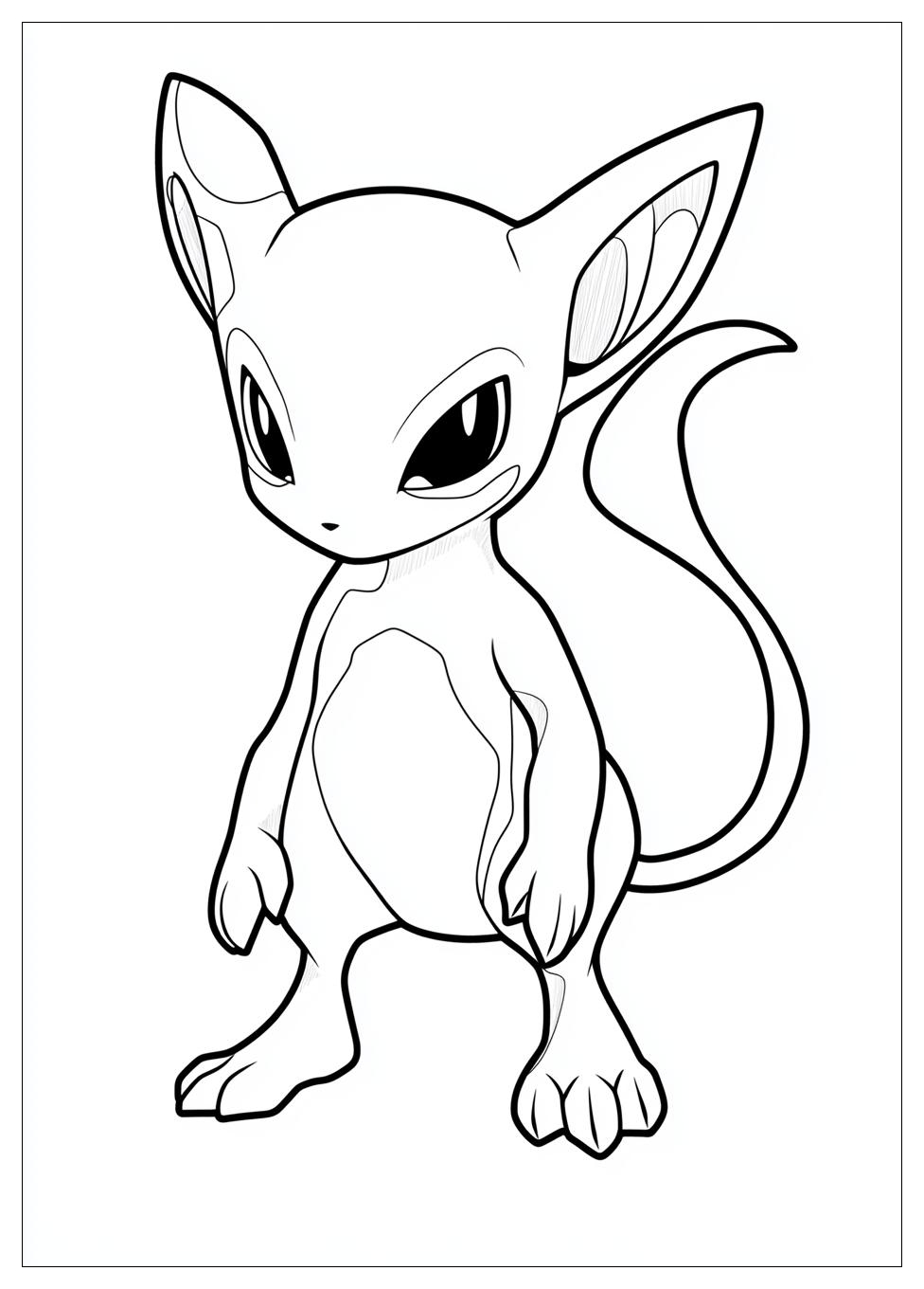 Kolorowanki Do Druku Mewtwo 4