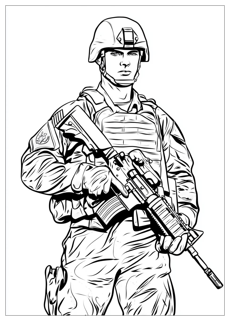 Kolorowanki Do Druku Military 6