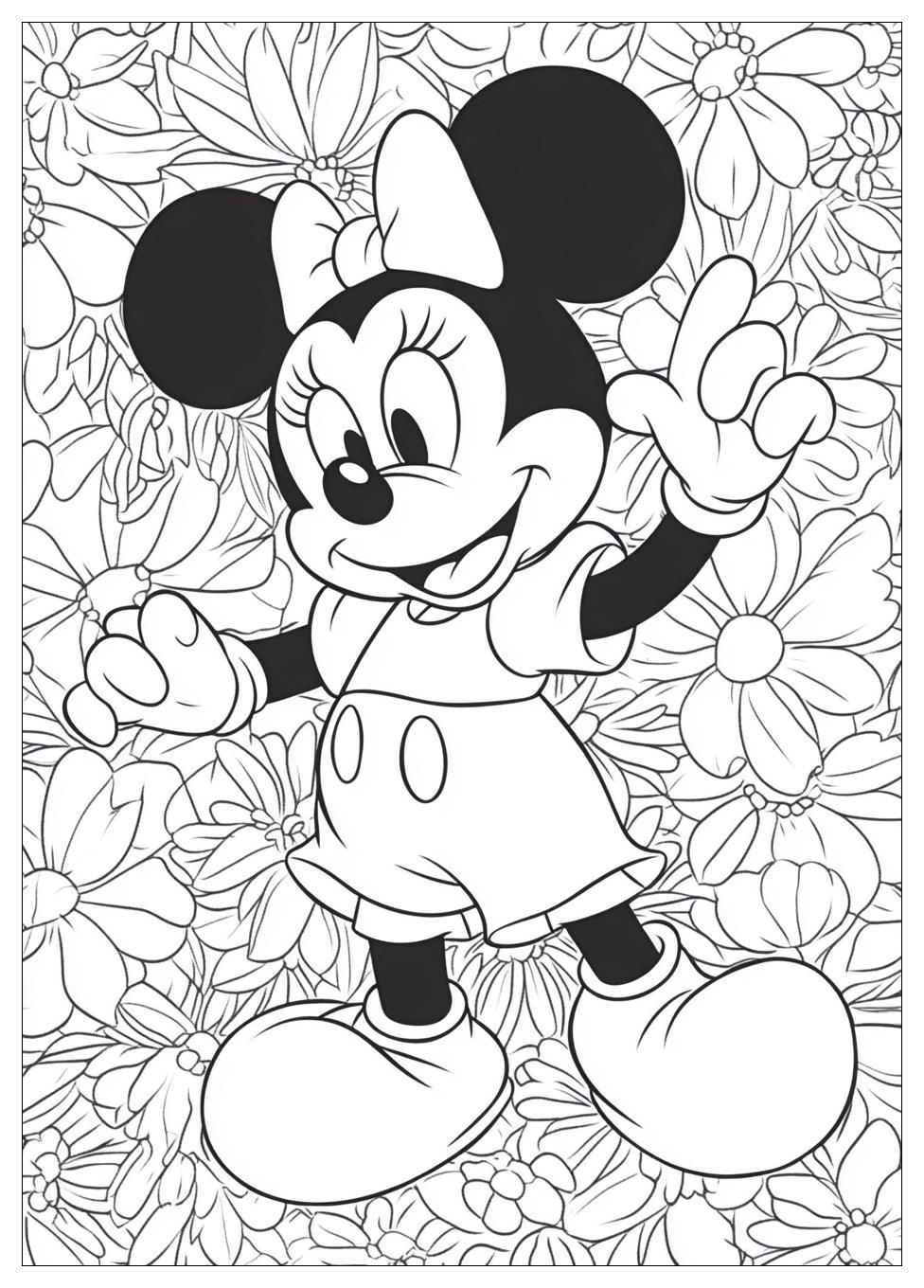 Kolorowanki Do Druku Minnie Mouse 21