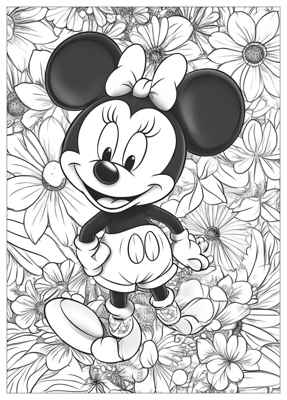 Kolorowanki Do Druku Minnie Mouse 23
