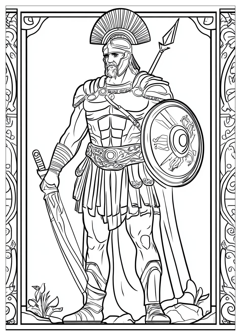 Kolorowanki Do Druku Mitologia Grecka 1