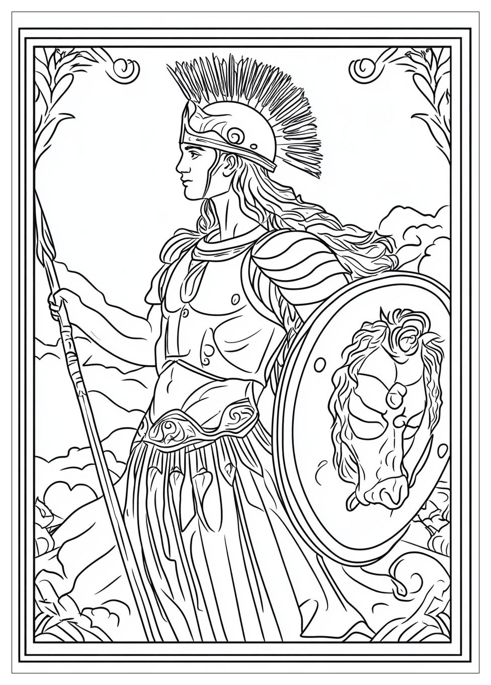 Kolorowanki Do Druku Mitologia Grecka 13