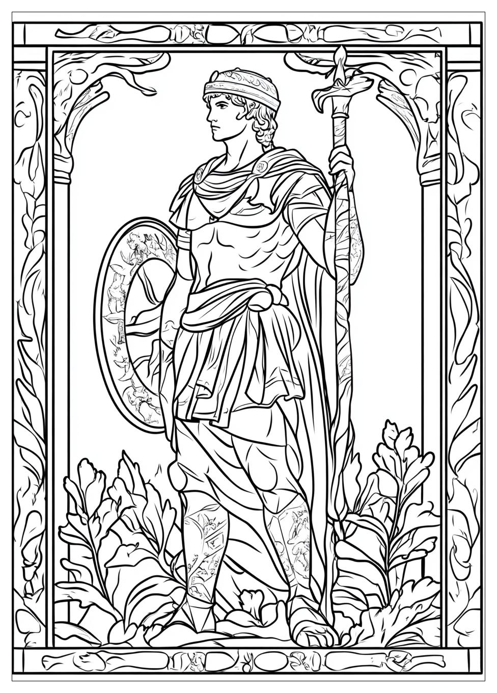 Kolorowanki Do Druku Mitologia Grecka 2