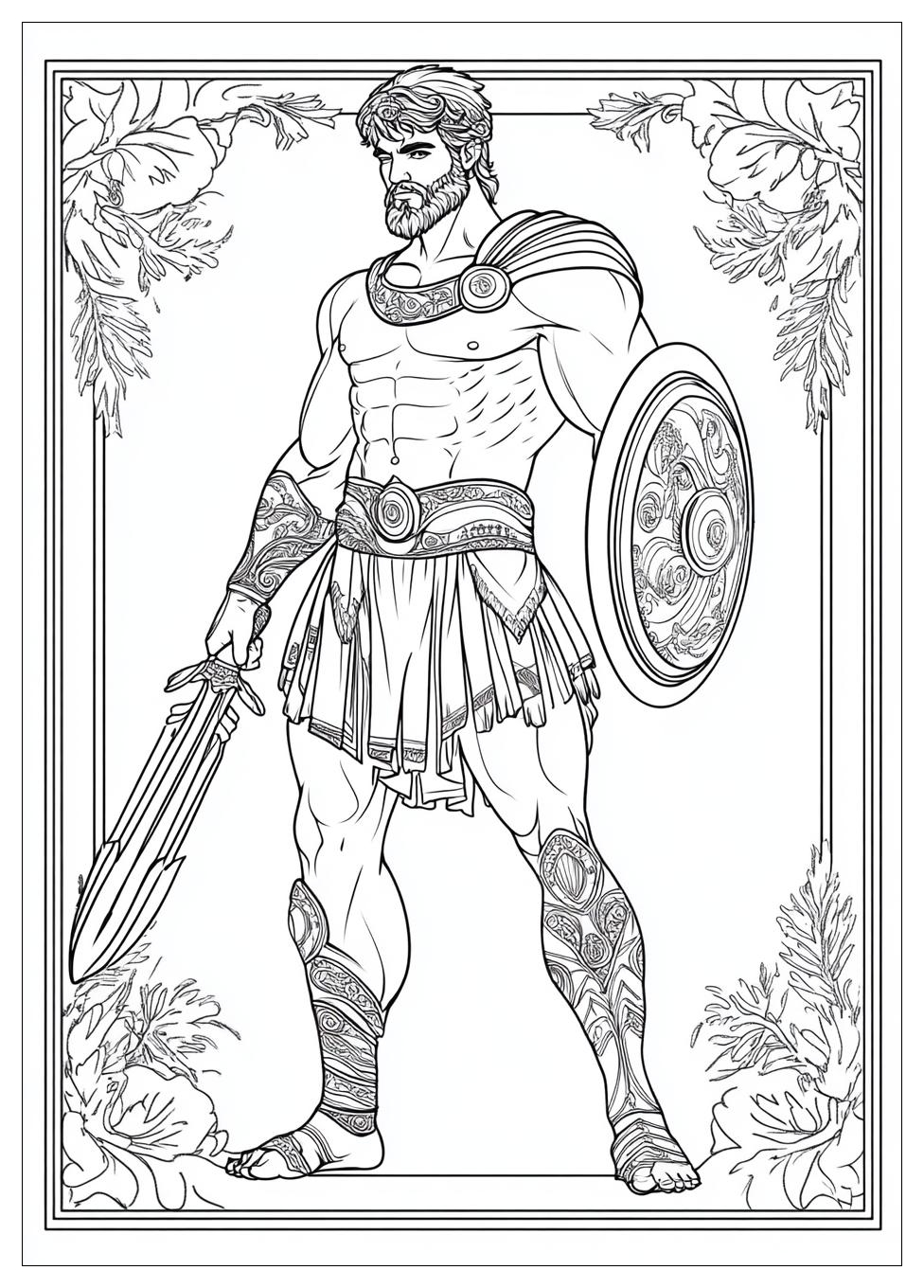 Kolorowanki Do Druku Mitologia Grecka 8