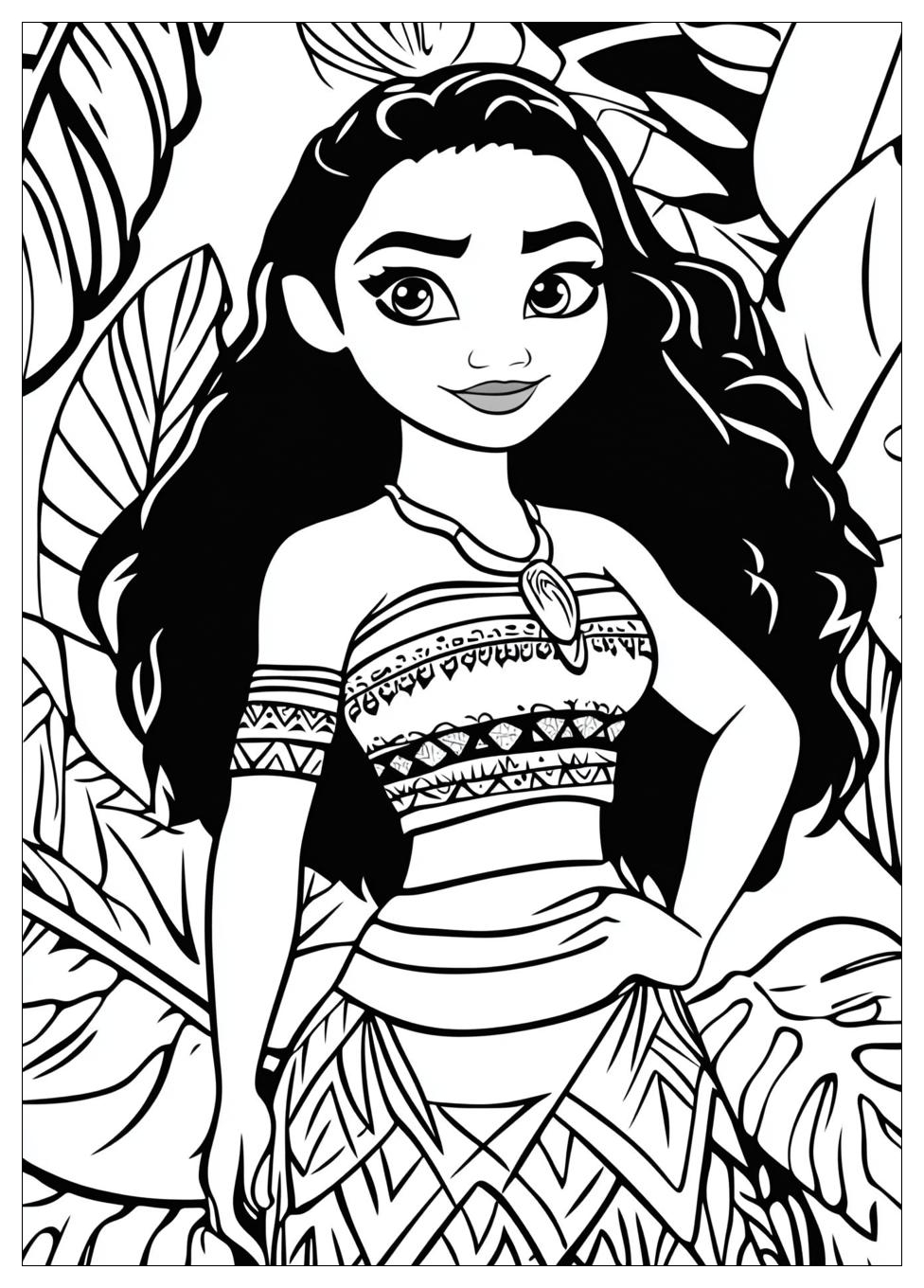 Kolorowanki Do Druku Moana 1