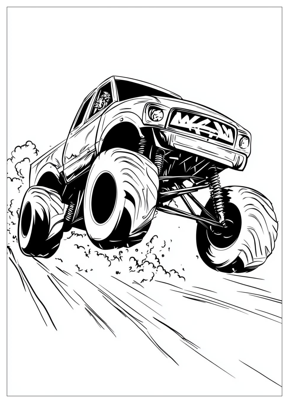 Kolorowanki Do Druku Monster Jam 1