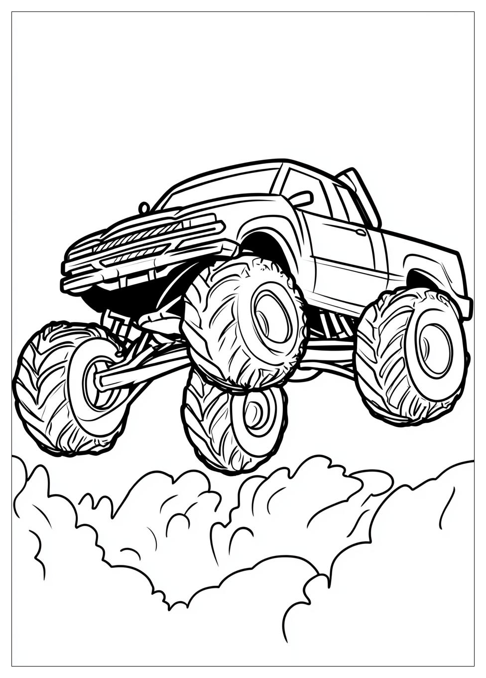 Kolorowanki Do Druku Monster Jam 11