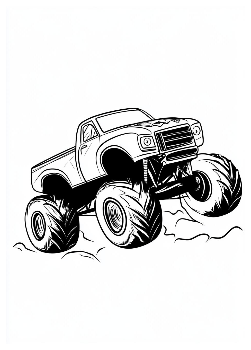 Kolorowanki Do Druku Monster Jam 12
