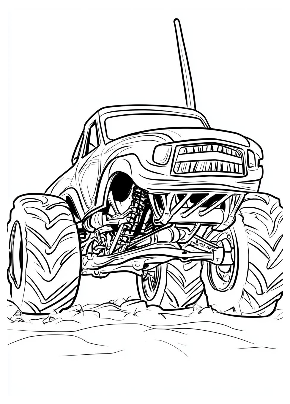 Kolorowanki Do Druku Monster Jam 14