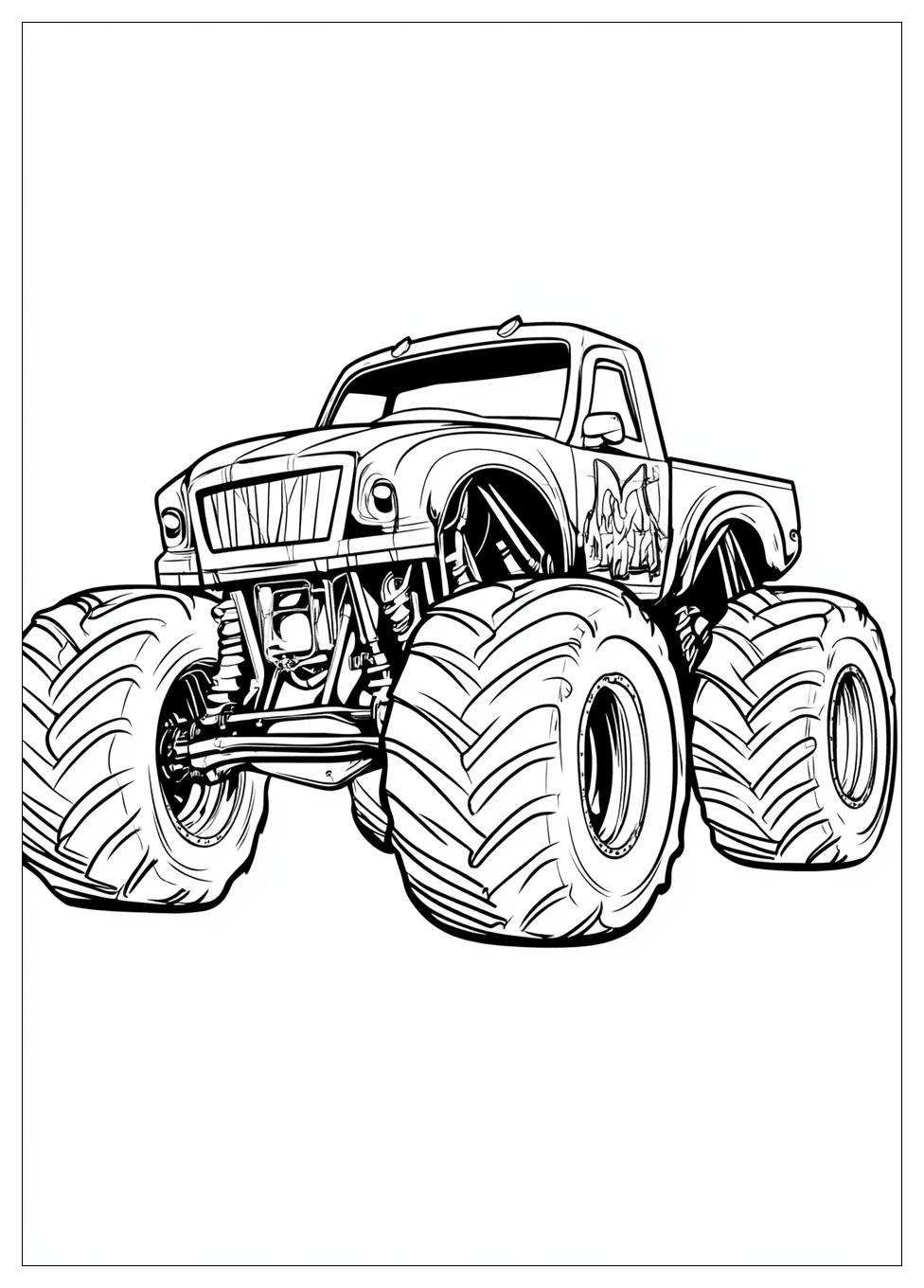 Kolorowanki Do Druku Monster Jam 15
