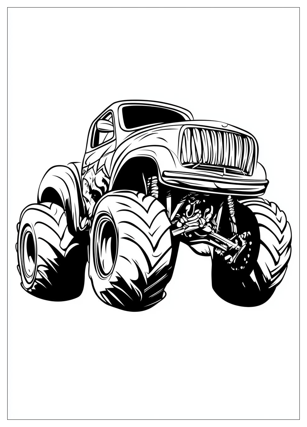 Kolorowanki Do Druku Monster Jam 16