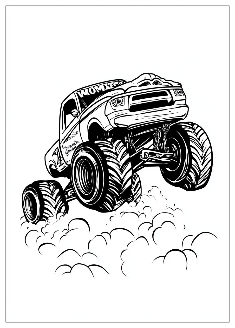 Kolorowanki Do Druku Monster Jam 17