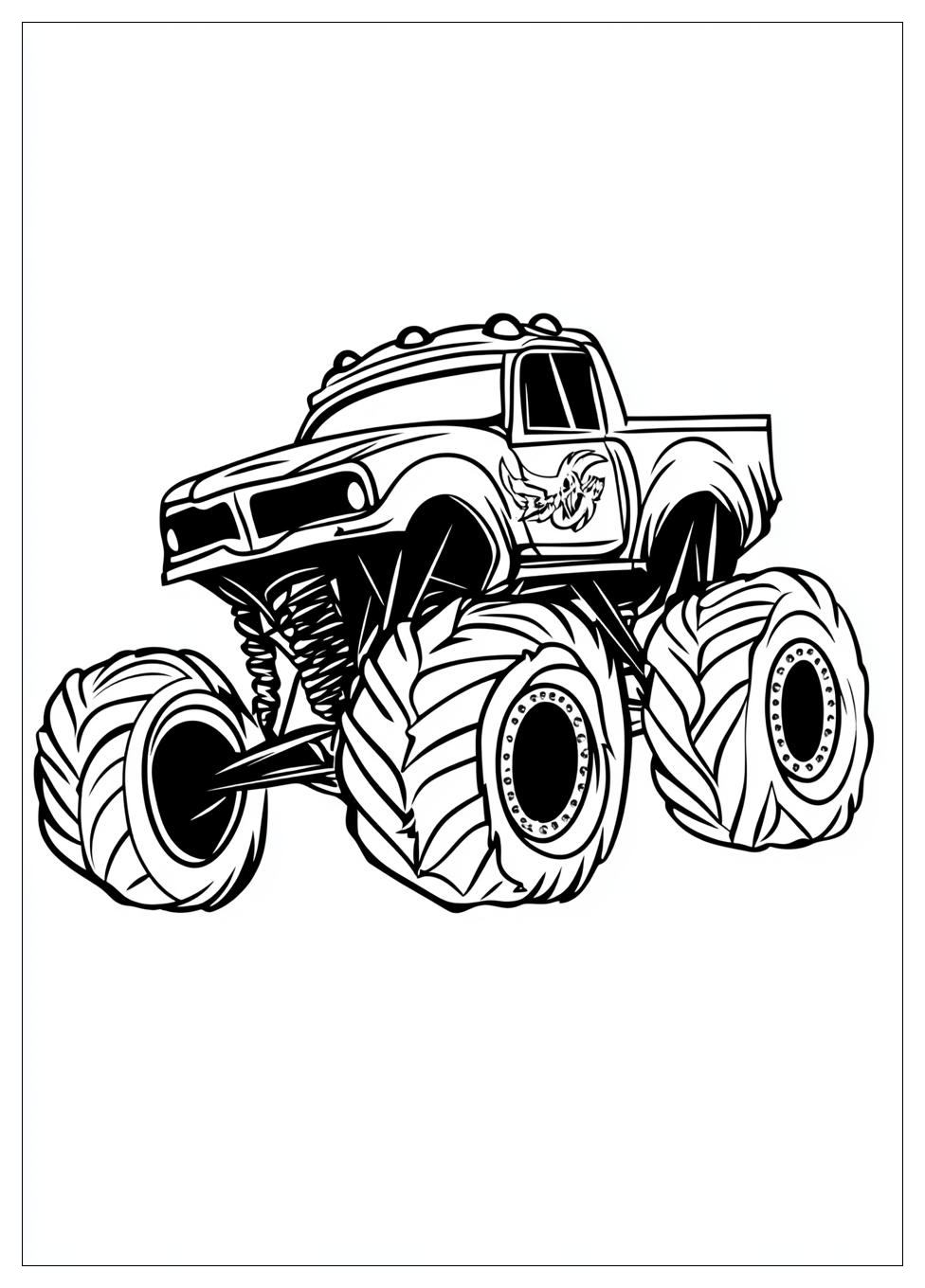 Kolorowanki Do Druku Monster Jam 18