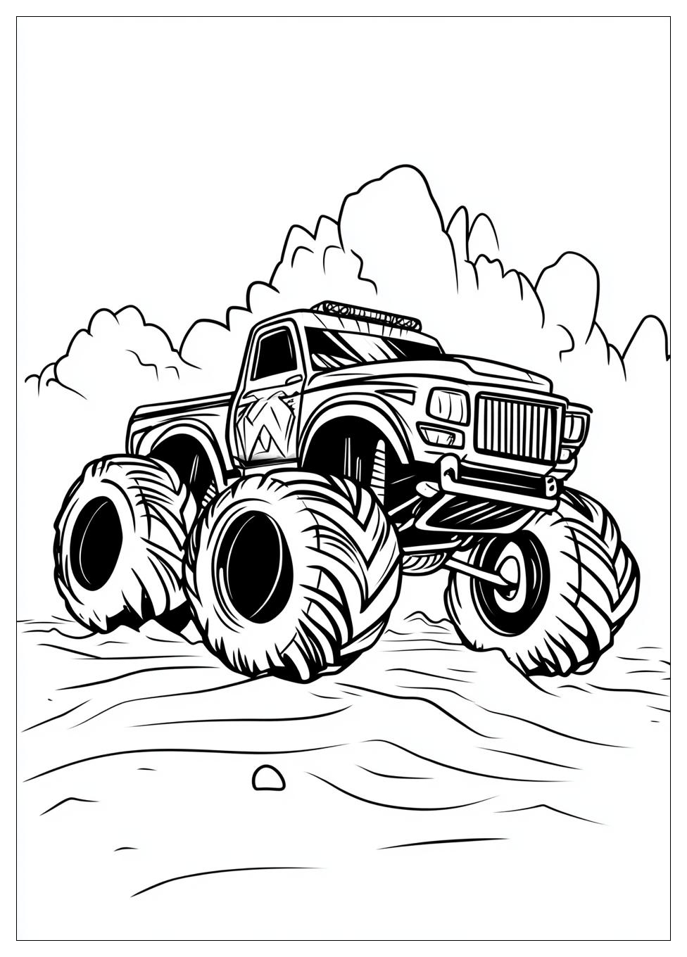Kolorowanki Do Druku Monster Jam 2