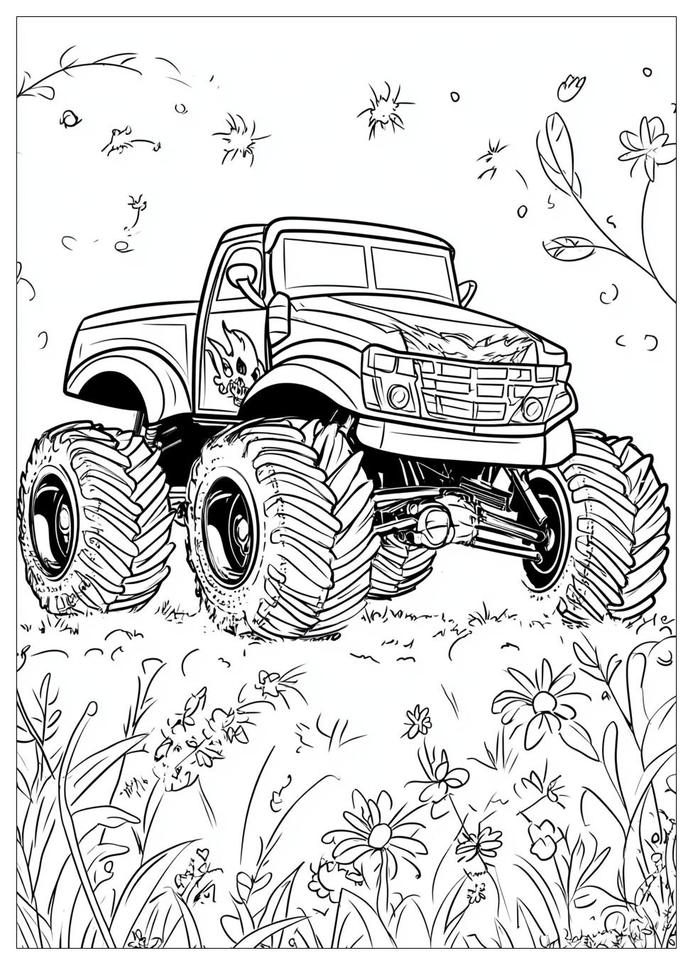Kolorowanki Do Druku Monster Jam 21