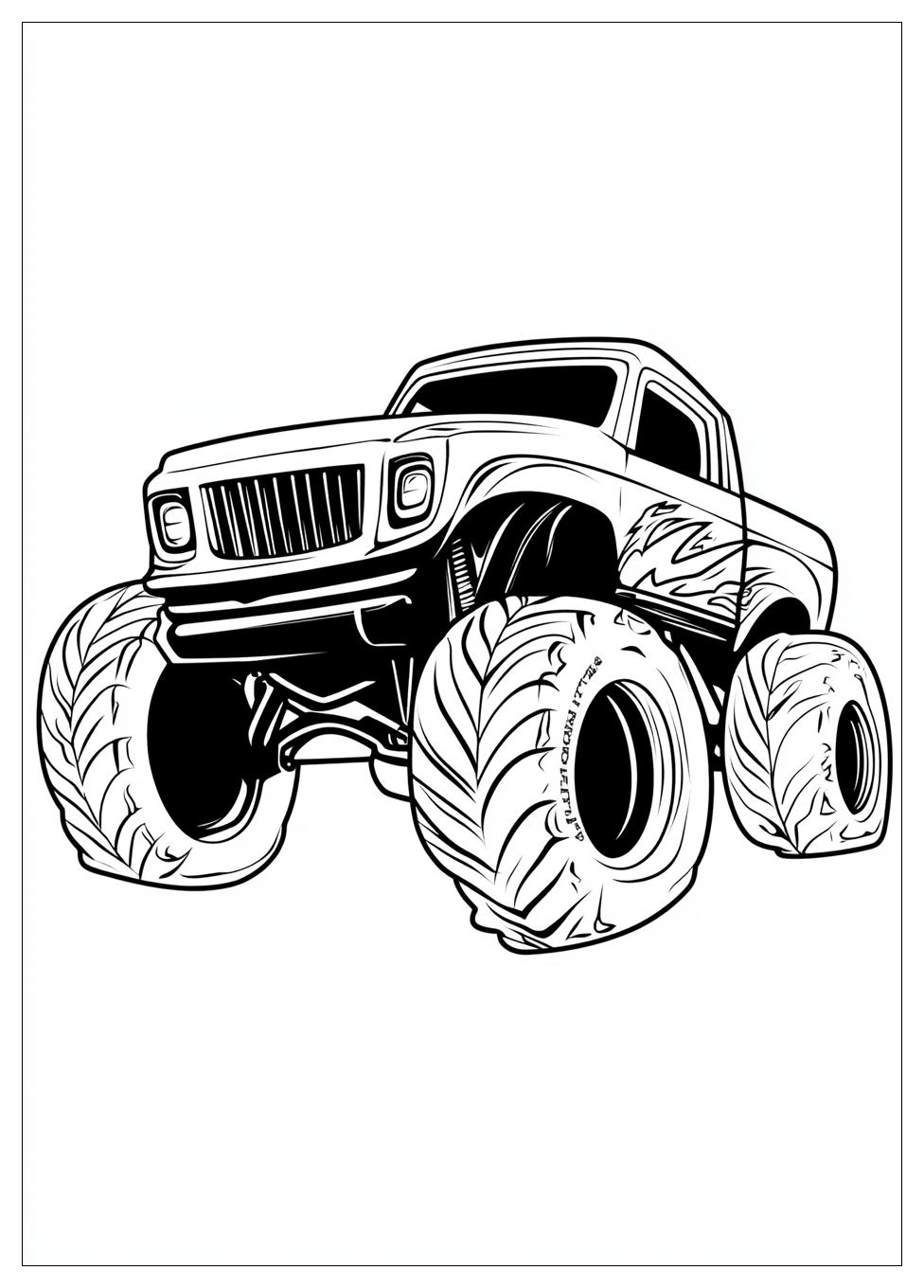 Kolorowanki Do Druku Monster Jam 3
