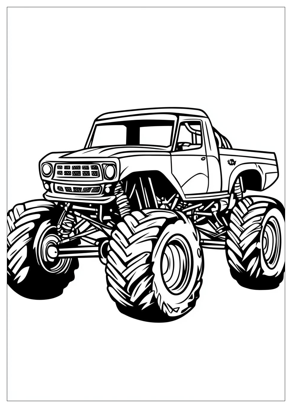 Kolorowanki Do Druku Monster Jam 4