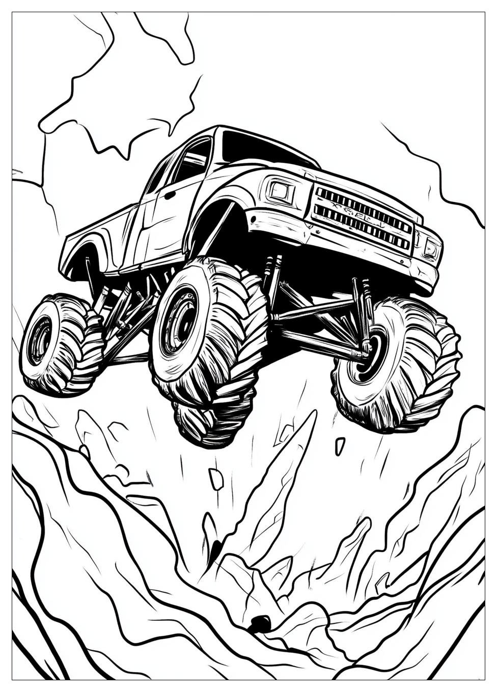 Kolorowanki Do Druku Monster Jam 6