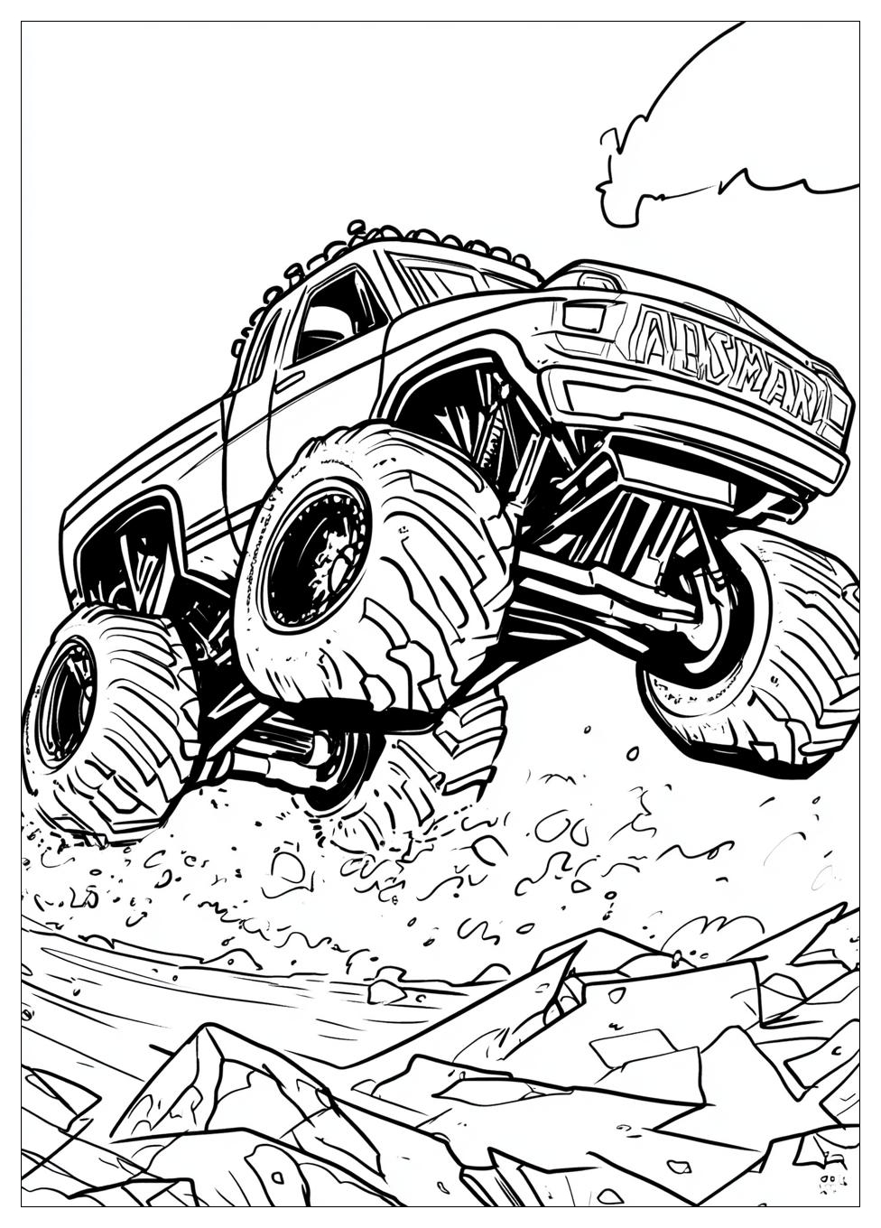 Kolorowanki Do Druku Monster Jam 7