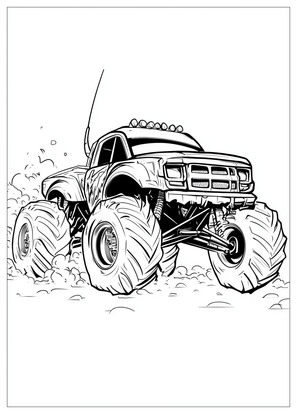 Kolorowanki Do Druku Monster Jam 9