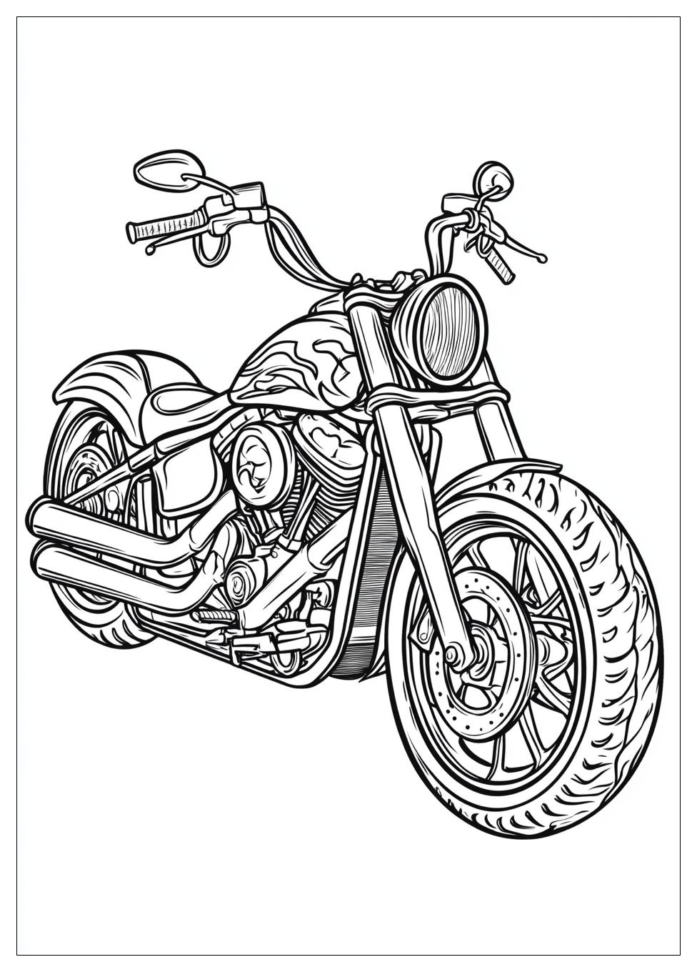 Kolorowanki Do Druku Motocyklista 14