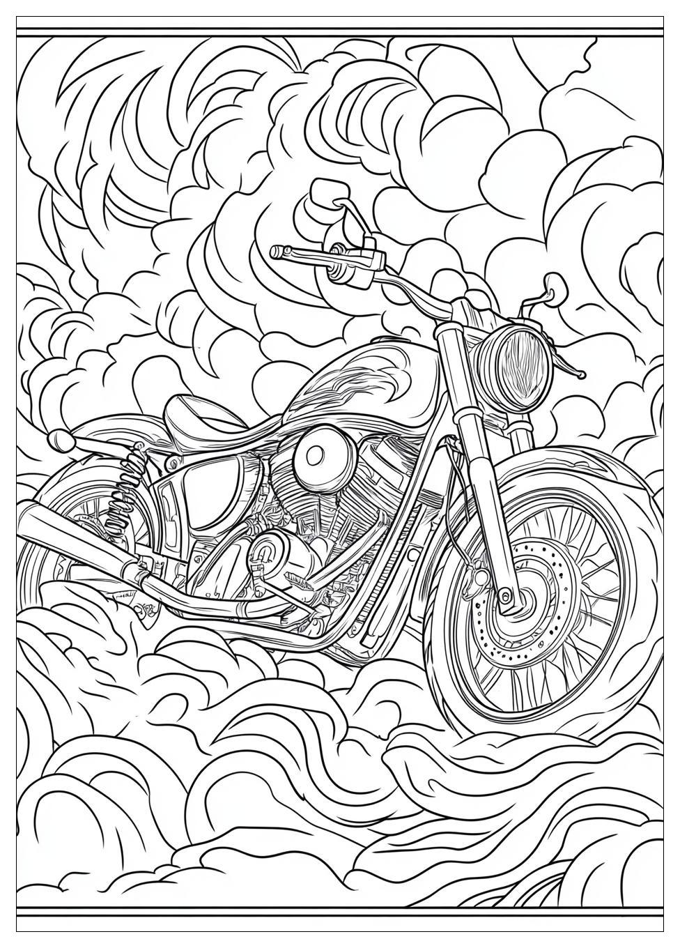 Kolorowanki Do Druku Motocyklista 5