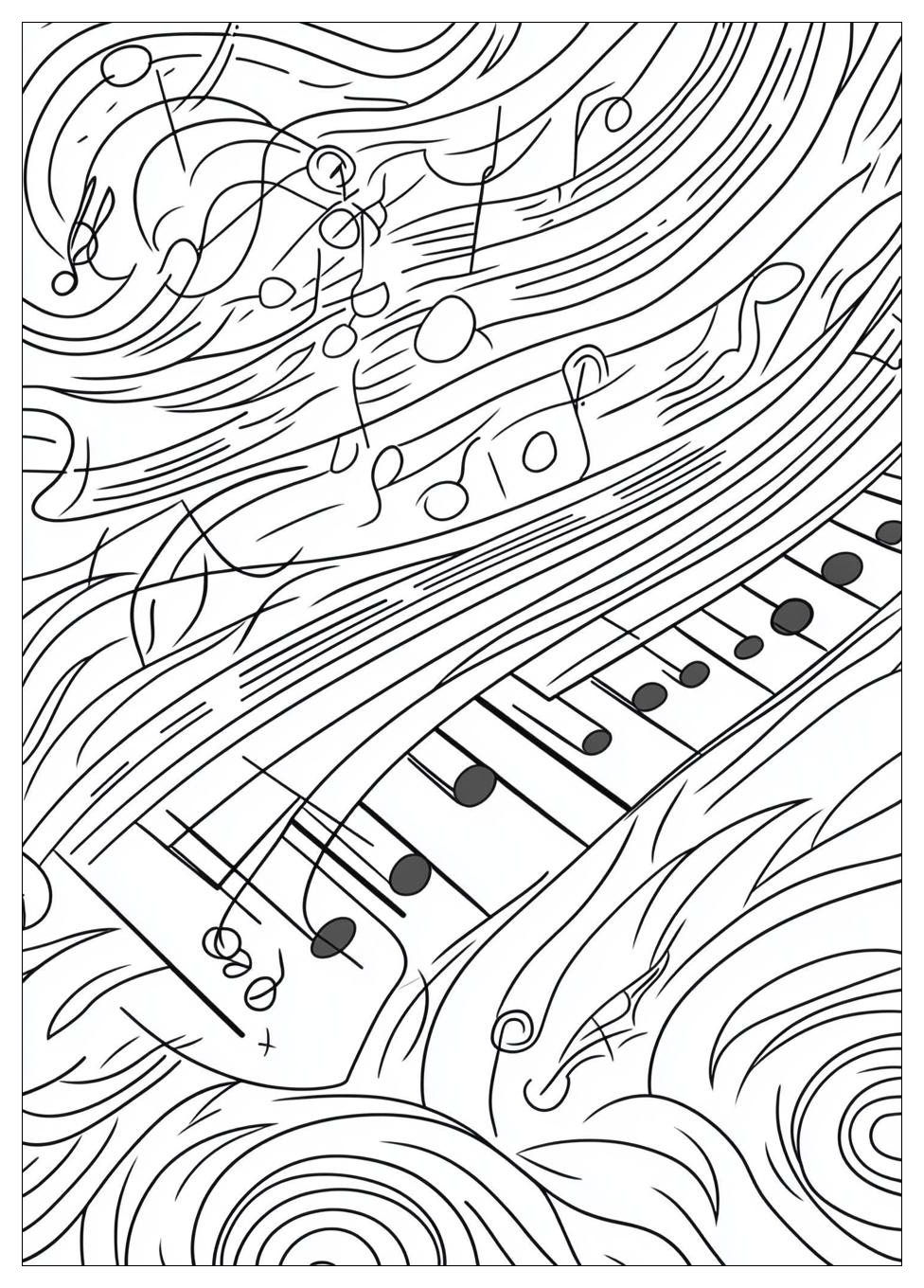 Kolorowanki Do Druku Muzyka 15