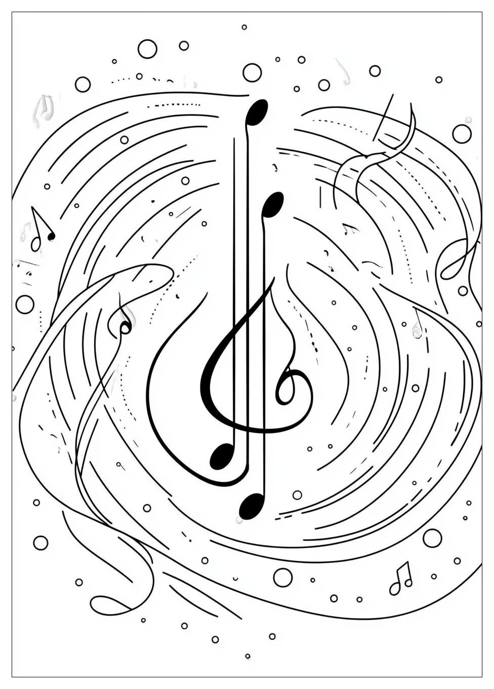 Kolorowanki Do Druku Muzyka 17