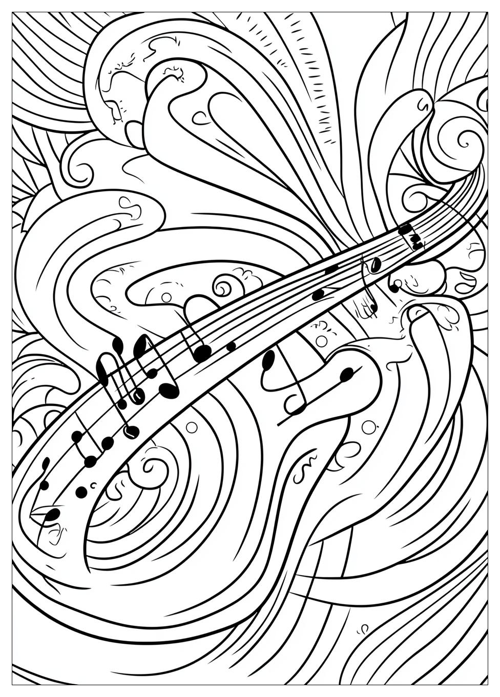 Kolorowanki Do Druku Muzyka 7