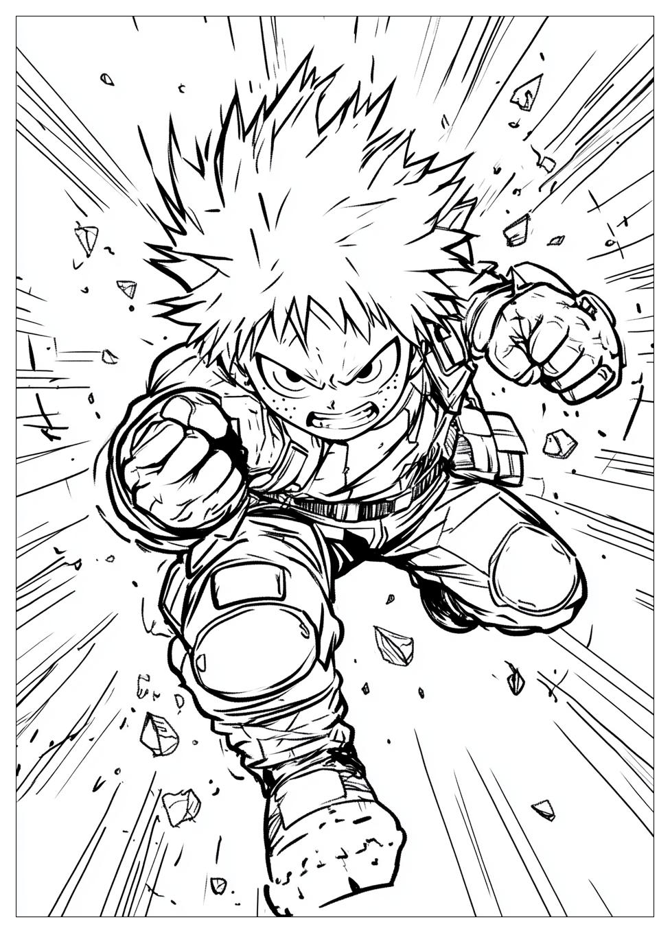 Kolorowanki Do Druku My Hero Academia 11