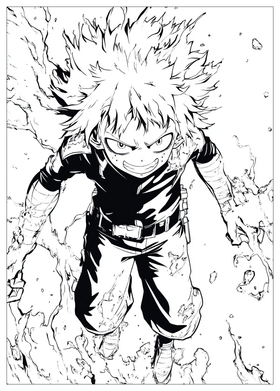Kolorowanki Do Druku My Hero Academia 13