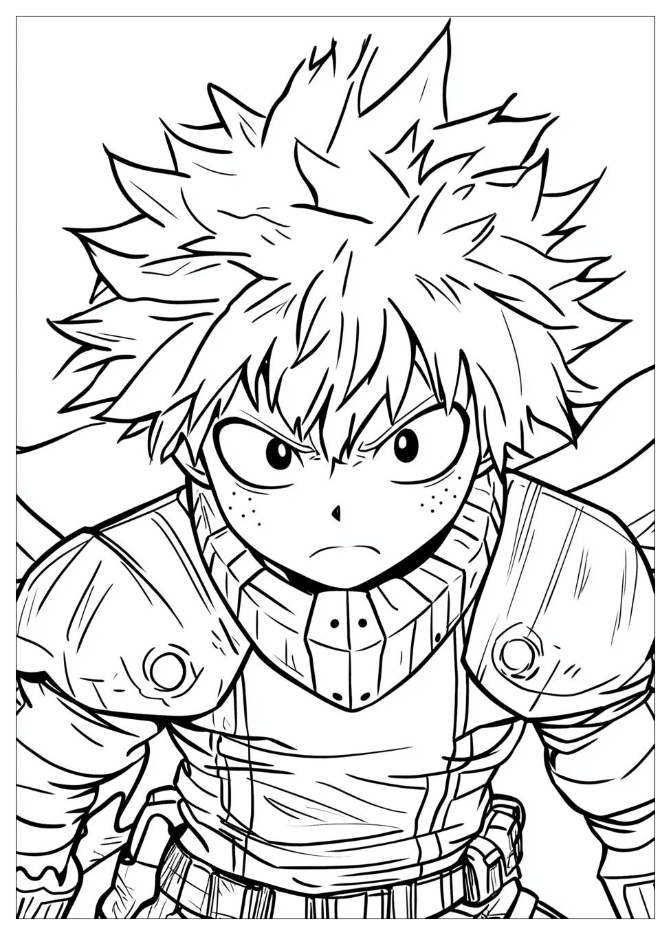 Kolorowanki Do Druku My Hero Academia 16