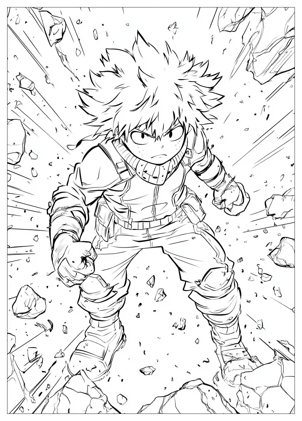 Kolorowanki Do Druku My Hero Academia 2