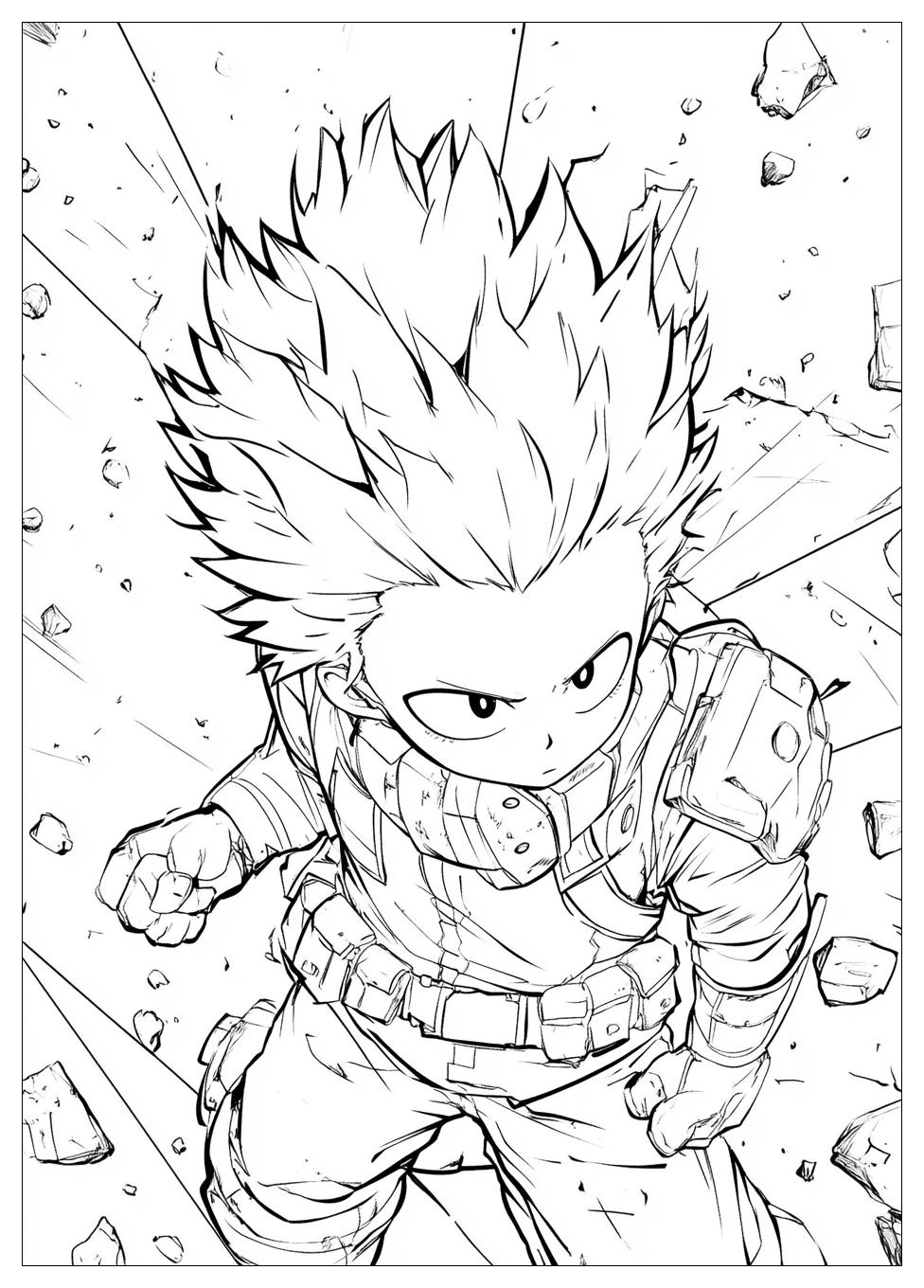 Kolorowanki Do Druku My Hero Academia 22
