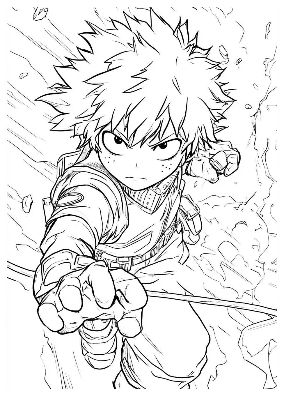 Kolorowanki Do Druku My Hero Academia 3