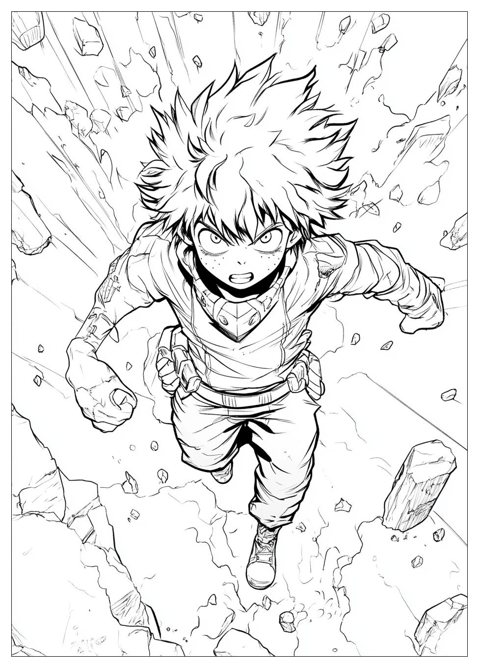 Kolorowanki Do Druku My Hero Academia 7