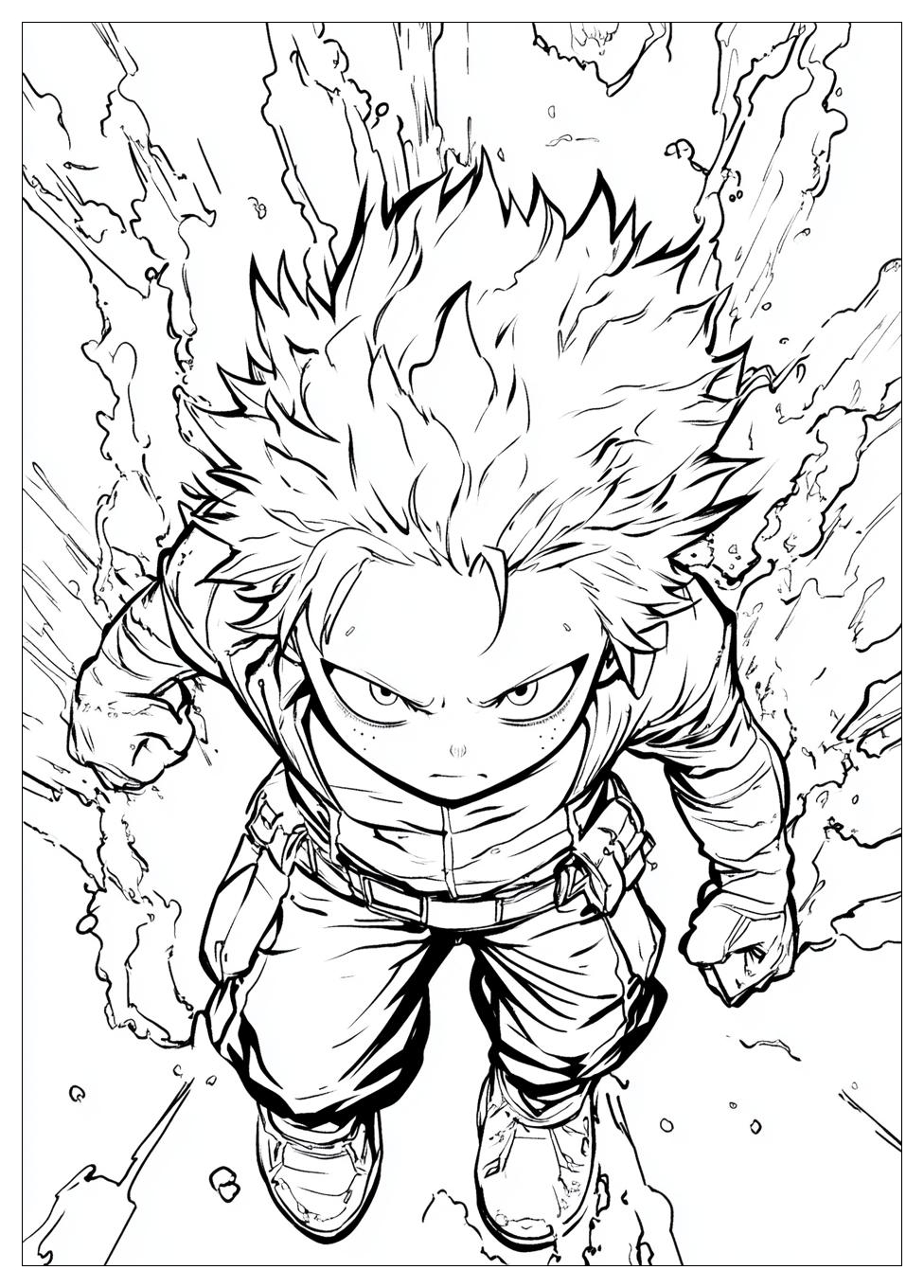Kolorowanki Do Druku My Hero Academia 8