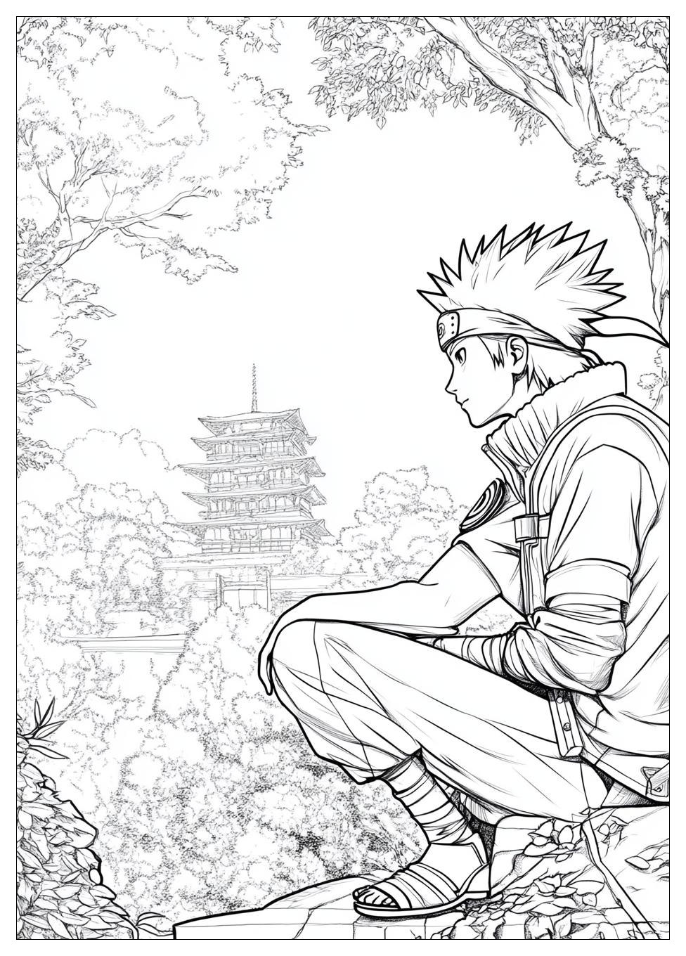 Kolorowanki Do Druku Naruto 23