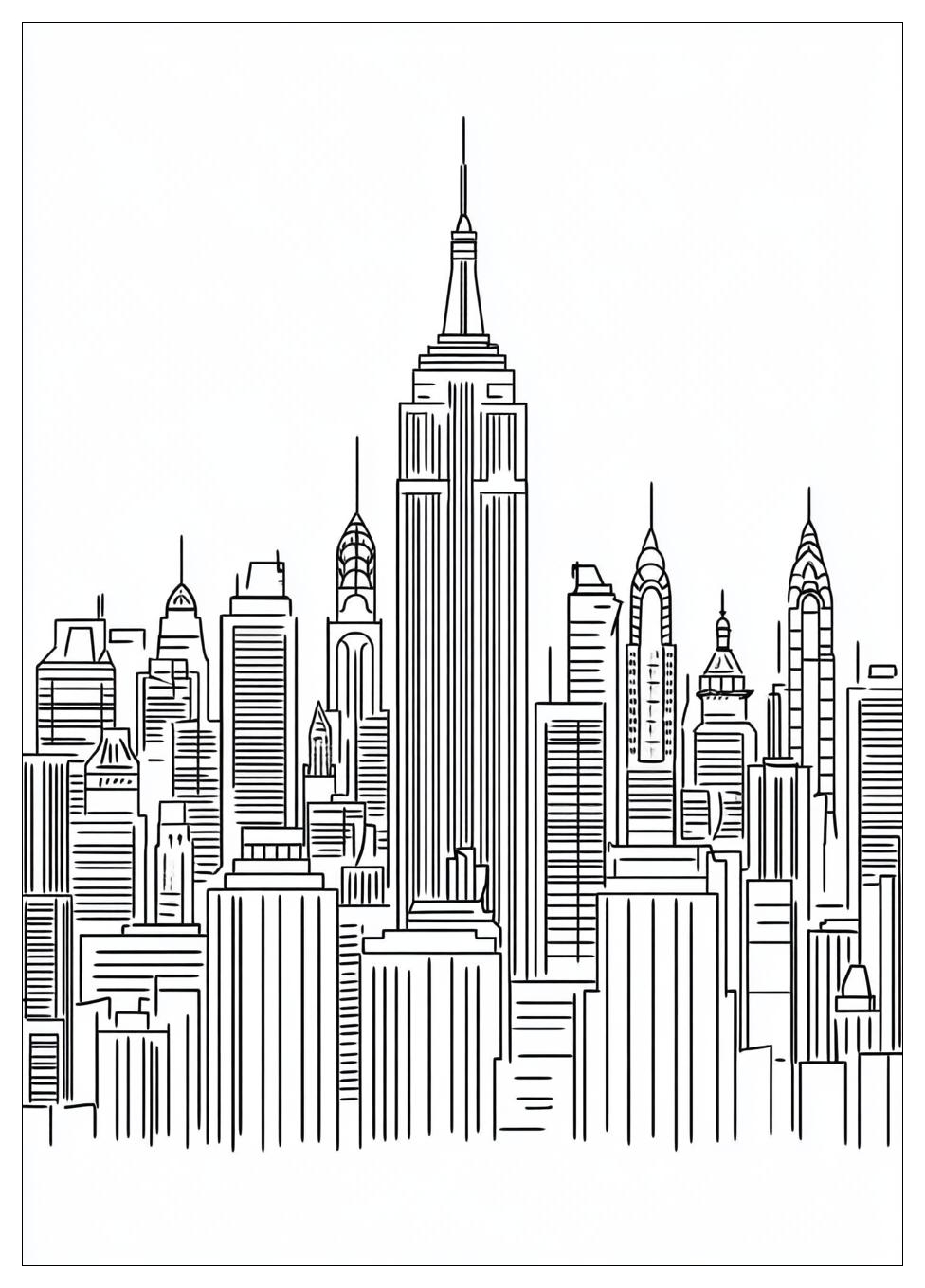 Kolorowanki Do Druku New York 15