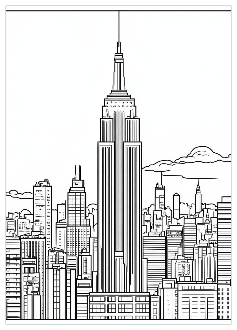 Kolorowanki Do Druku New York 16