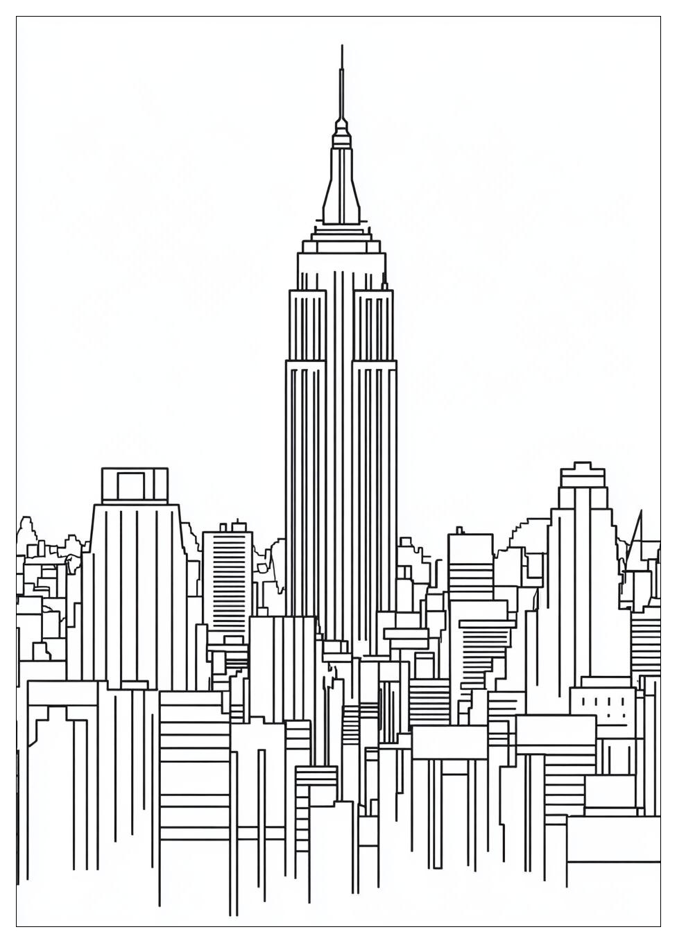 Kolorowanki Do Druku New York 18