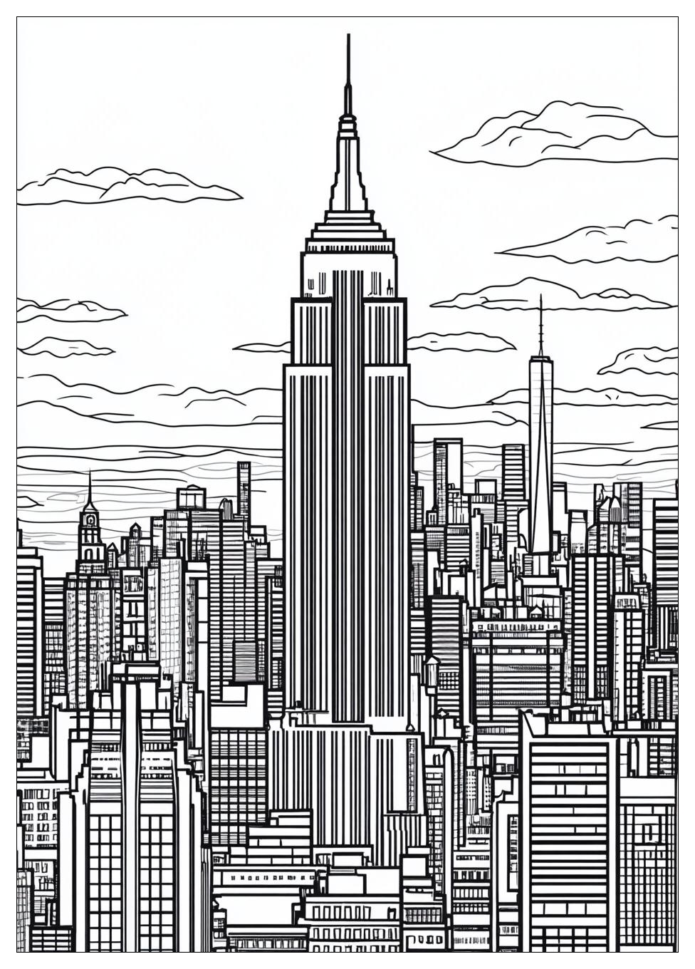 Kolorowanki Do Druku New York 19