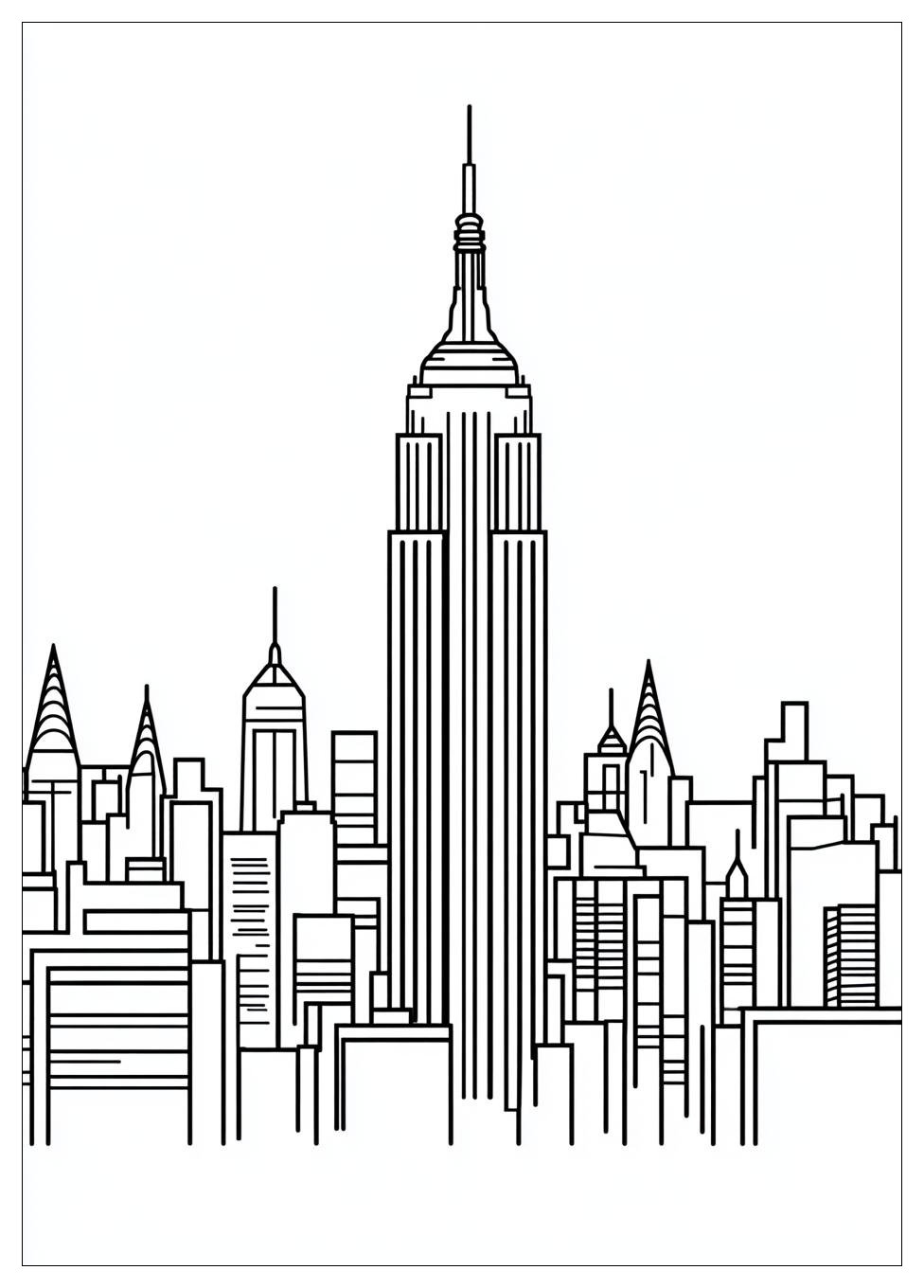 Kolorowanki Do Druku New York 20