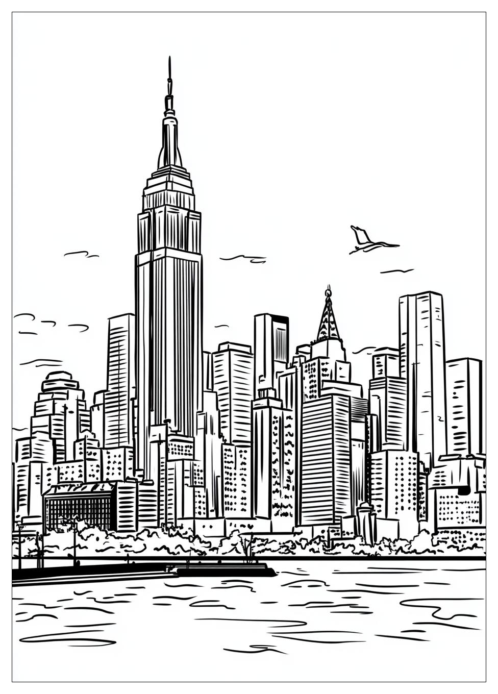 Kolorowanki Do Druku New York 5