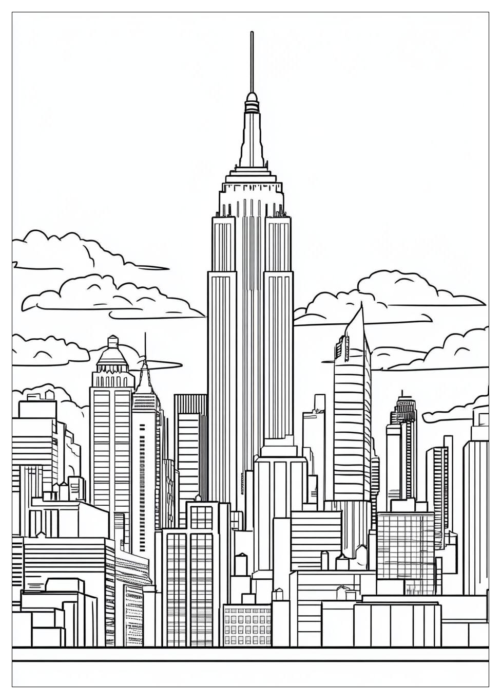 Kolorowanki Do Druku New York 8