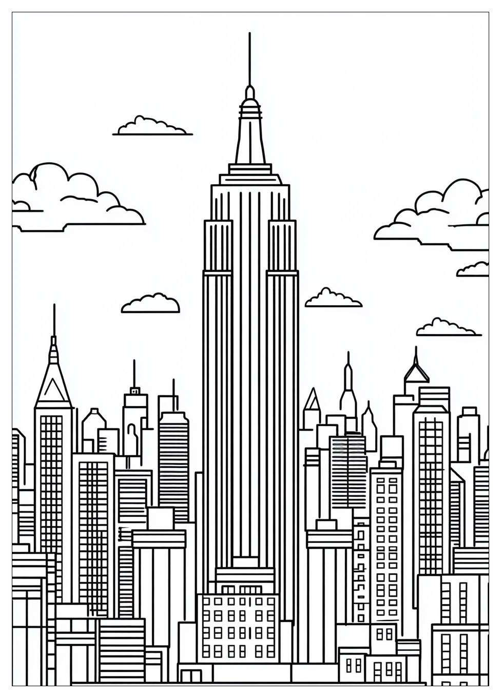 Kolorowanki Do Druku New York 9