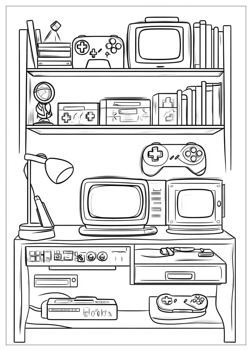 Kolorowanki Do Druku Nintendo 1